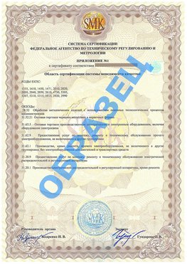 Приложение 1 Лыткарино Сертификат ГОСТ РВ 0015-002